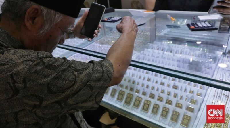 Harga Emas Antam Turun Rp31.000 Jadi Rp2,754 Juta per gram