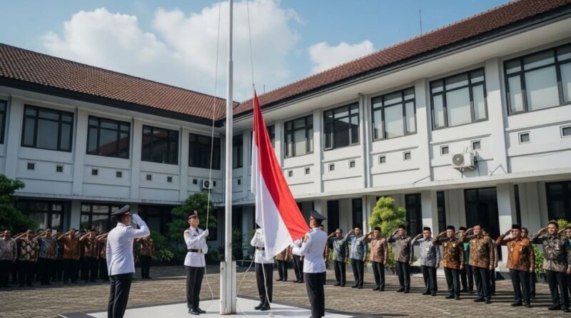 Ilustrasi Upacara Hari Lahir Pancasila 2026