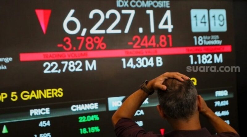 IHSG Ditutup Merah di Level 6.127 Jelang Rebalancing MSCI