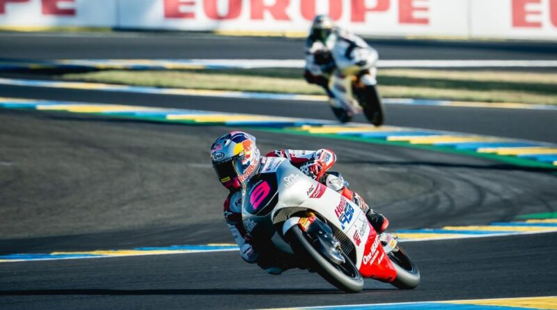 Veda Ega Pratama saat tampil di FP1 Moto3 Italia 2026 Sirkuit Mugello