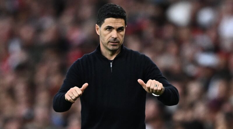 Arsenal manager Mikel Arteta