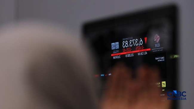 Ilustrasi Bursa Saham Indonesia BEI Jakarta