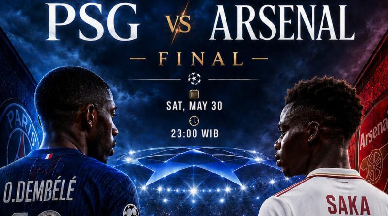 Prediksi Final Liga Champions PSG vs Arsenal 2026