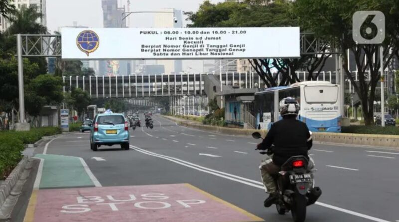 Ganjil Genap Jakarta Ditiadakan Saat Cuti Bersama Idul Adha 2026